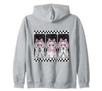 Golden Doodle Trio Coquette Bow Bubblegum Rétro Sweat à Capuche