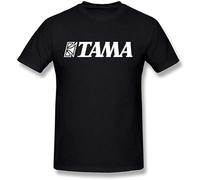 Golden dosa Men's Tama Drums Logo T-Shirt Black