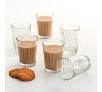 Golden Drops Lot de 6 petits verres à thé style indien Chai 100 ml
