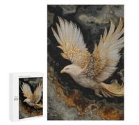 Golden Eagle Art Print Puzzle 1000 Pièces Educa Jouet en Bois Cadeau Unique Décoration Intérieure Jeu Éducatif Challenge Toy Adultes Et Enfants À Partir De 14 Ans 1000 PCS