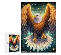 Golden Eagle Fantasy Artwork Puzzle 1000 Pièces Educa Jouet en Bois Cadeau Unique Décoration Intérieure Jeu Éducatif Challenge Toy Adultes Et Enfants À Partir De 14 Ans 300 PCS