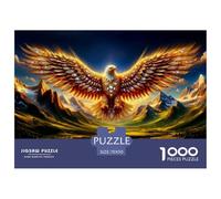 Golden Eagle Wings Papier De Qualité Supérieure Jeu Cérébral Amusant, Parfait pour La Détente du Soir Et Les Activités D’intérieur 70x50cm/1000pcs