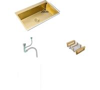 Golden évier de cuisine, simple cuve, à poser, rectangulaire, 45x40 A