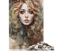 Golden Eyes Puzzles 1000 Pièces Cadeau Unique Jeu Éducatif Challenge Toy À De Qualité Supérieure Peinture Art pour Adultes Enfants 1000pcs (75x50cm)