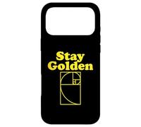 Golden Fibonacci Ratio Stay Golden Coque pour iPhone 17 Pro Max