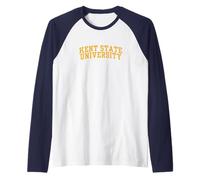 Golden Flashes de la NCAA Kent State University - KTSUAFOC01 Manche Raglan