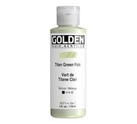 Golden Fluid Acrylic 4 Oz Titan Green Pale