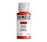 Golden : Fluid Acrylic Paint : 30ml (1oz) : Naphthol Red Light