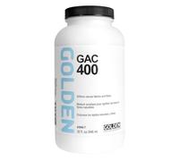 GOLDEN GAC 400 by, 946 ml Jar, Professional Acrylic Medium, Transparent