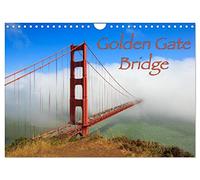 Golden Gate Bridge (Wandkalender 2026 DIN A4 quer), CALVENDO Monatskalender: Die berühmteste Brücke der Welt