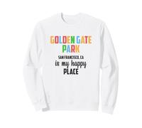 Golden Gate Park San Francisco Californie États-Unis Voyages Sweatshirt