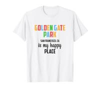 Golden Gate Park San Francisco Californie États-Unis Voyages T-Shirt