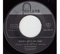 Golden glänzt das Meer/Blaues Boot der Sehnsucht (7" Vinyl Single)(1962)(Fontana 266296 TF)