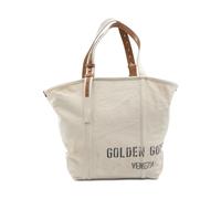 Golden Goose - 24.7 Canvas Tote Bag - Femme - Sacs - Beige - Taille: ONE Size