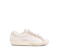 Golden Goose - Argent Lacets Semelle en Caoutchouc Baskets - Femme - Chaussures - Beige - Taille: 39 EU