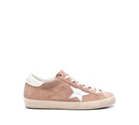 Golden Goose - Baskets Rose Poudré avec Étoile - Femme - Chaussures - Rose - Taille: 37 EU