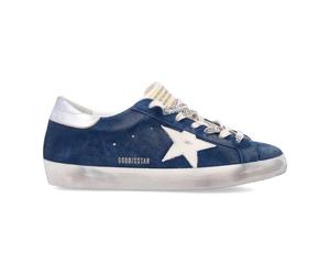 Golden Goose - Baskets Super-Star - Homme - Chaussures - Bleu - Taille: 44 EU