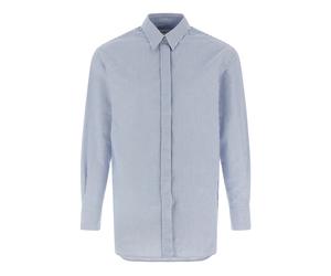 Golden Goose - Batilda Shirt - Femme - Blouses et Chemises - Bleu - Taille: 40 FR