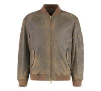 Golden Goose - Blouson de motard - Homme - Vestes - Brun - Taille: S