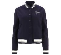 Golden goose bomber femme bleu en laine vierge - 40