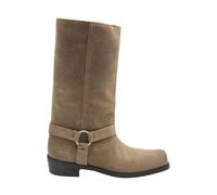 Golden Goose - Bottes Biker Hautes - Femme - Chaussures - Beige - Taille: 40 EU