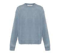 Golden Goose - Boxi SweaT-shirt avec Patch Logo - Homme - Sweatshirts et sweats à capuche - Bleu - Taille: L
