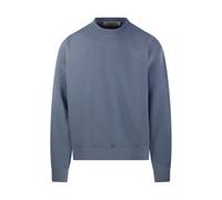 Golden Goose - Boxi SweaT-shirt Logo Patch - Femme - Sweatshirts et sweats à capuche - Bleu - Taille: 42 FR