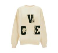 Golden Goose - Boxi Sweater - Femme - Sweatshirts et sweats à capuche - Beige - Taille: 36 FR