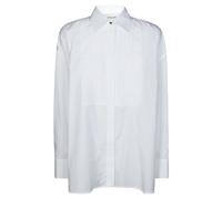 Golden Goose - Camicia Popline - Femme - Blouses et Chemises - Blanc - Taille: 40 FR
