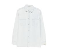 Golden Goose - Camicia taschino - Homme - Chemises - Bleu - Taille: M