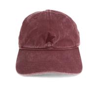 Golden Goose - Casquette de baseball brodée d'étoiles - unisex - Accessoires - Rouge - Taille: ONE Size