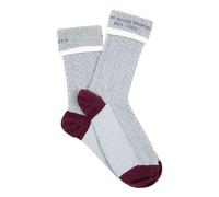 Golden Goose - Chaussettes côtelées avec logo brodé sur la tige - unisex - Sous-vêtements - Gris - Taille: L
