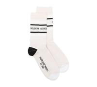 Golden Goose - Chaussettes - Femme - Sous-vêtements - Blanc - Taille: M