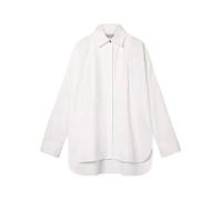 Golden Goose - Chemise oversize en popeline de coton - Femme - Blouses et Chemises - Blanc - Taille: 40 FR
