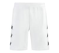 Golden Goose - Diego Cotton Bermuda Shorts - Homme - Shorts - Blanc - Taille: XL