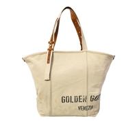 Golden Goose, Femme, Sacs, Beige, Taille: ONE Size Canvas Shopping Bag