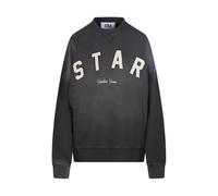 Golden Goose - Boxi Crewneck SweaT-shirt - Femme - Sweatshirts et sweats à capuche - Gris - Taille: S