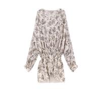 Golden Goose - Floral Short Dress - Femme - Robes - Multicolore - Taille: 38 FR