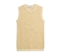 Golden Goose - Gilet Tricoté à Sequins - Femme - Pulls - Jaune - Taille: 40 FR