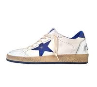 Golden Goose Homme Ball Star Basket White - Bluette