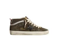 Golden Goose, Homme, Chaussures, Vert, Taille: 38 EU Mid Star Baskets