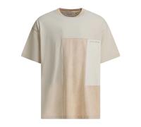 Golden Goose - Irio T-shirt - Homme - Tops - Beige - Taille: L