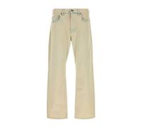 Golden Goose - Jeans Coupe Droite - Homme - Jeans - Beige - Taille: W34