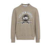 Golden Goose - Journey Crewneck - Homme - Sweatshirts et sweats à capuche - Beige - Taille: S