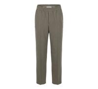 Golden Goose - Journey Wide Jogging Pant Pompeo Virgin Wool Chevronne - Homme - Pantalons - Gris - Taille: M
