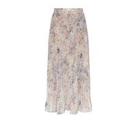 Golden Goose - Jupe plissée finie avec des paillettes - Femme - Jupes - Beige - Taille: 36 FR