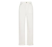 Golden Goose - Kim Dyed Bull Denim Jeans droits - Femme - Jeans - Blanc - Taille: W26