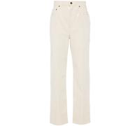 Golden Goose - Kim Jean Droit - Femme - Jeans - Beige - Taille: W27