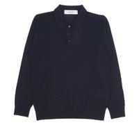 Golden Goose - Maille à col rond - Homme - Pulls - Bleu - Taille: XL