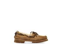 Golden Goose - Mocassins Cruise Tank avec doublure en fourrure - Femme - Chaussures - Brun - Taille: 37 EU